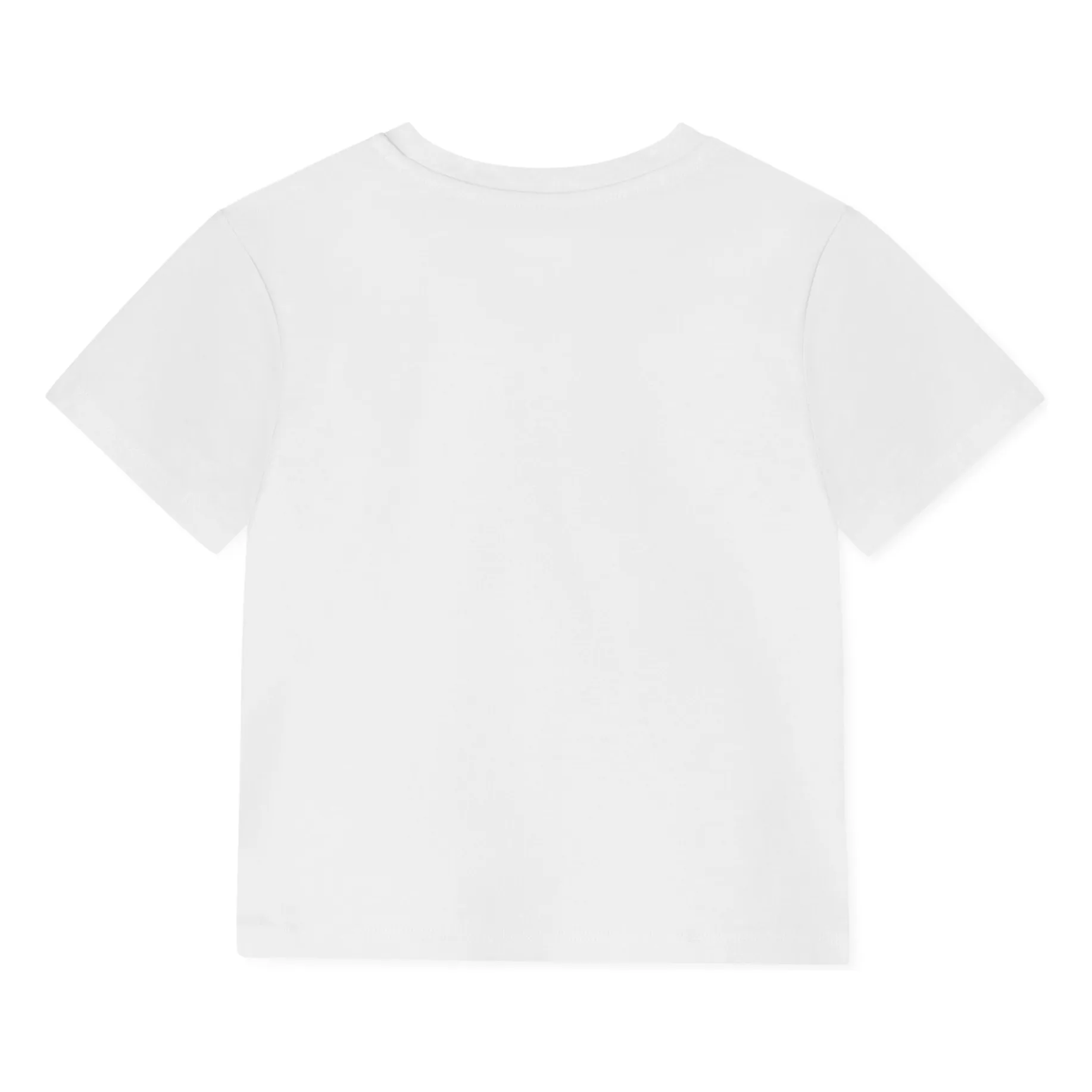 Camiseta de algodón orgánico Sommer Strawberry | Blanco- Imagen del producto n°3