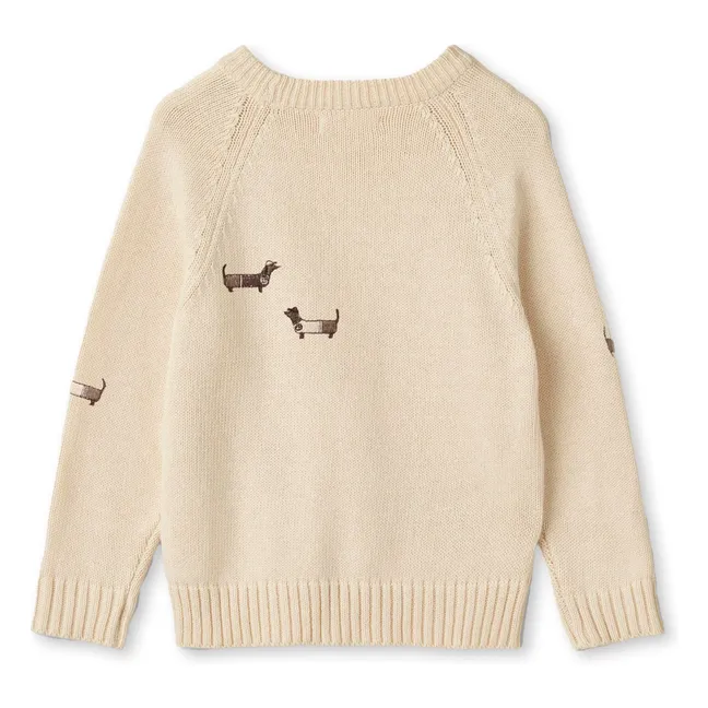 Pullover Mahdi Hunde Bio-Baumwolle | Seidenfarben