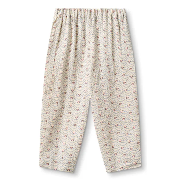 Pantalon Bridget Coton Bio | Ecru