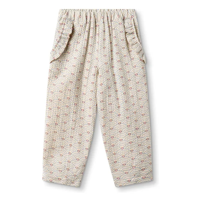 Pantalones Bridget de algodón orgánico | Crudo