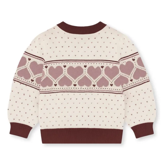 Pull Hearty Coton Bio | Ecru