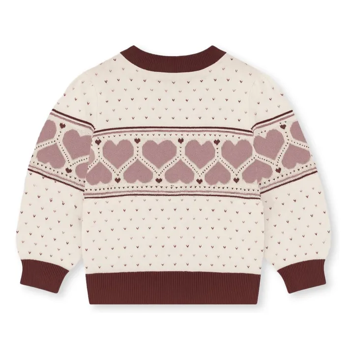 Pull Hearty Coton Bio | Ecru- Image produit n°1