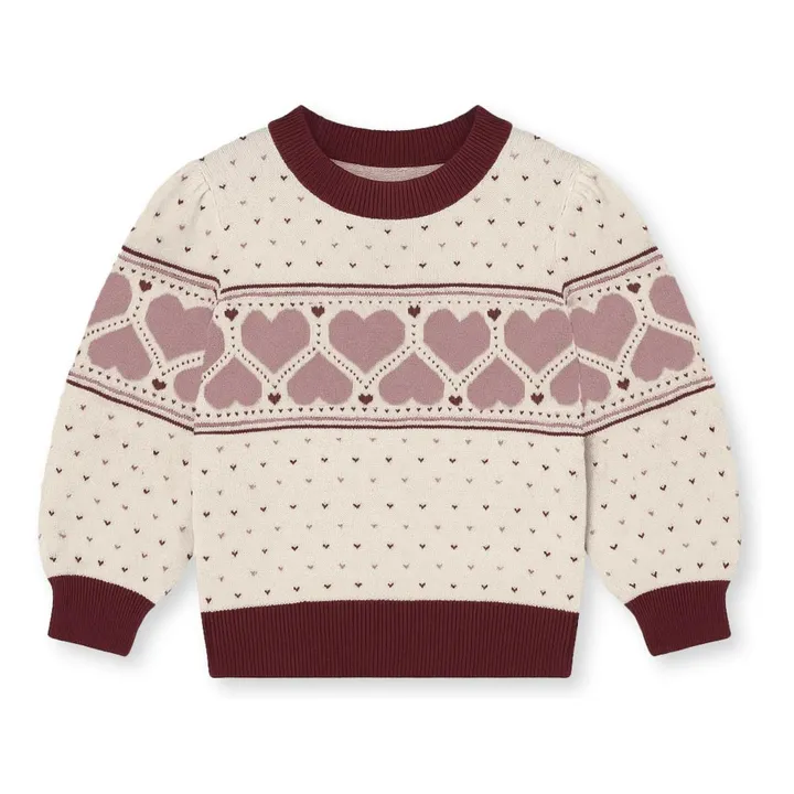 Pull Hearty Coton Bio | Ecru- Image produit n°0