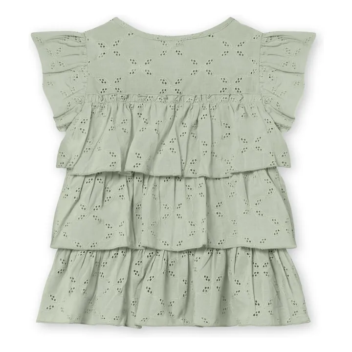 Top bordado Harper | Gris Claro- Imagen del producto n°3