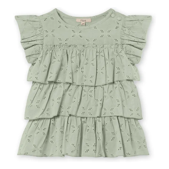 Top bordado Harper | Gris Claro- Imagen del producto n°0