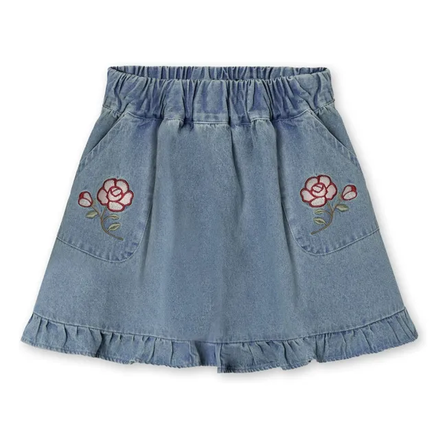 Falda Don Fleurs | Azul Claro