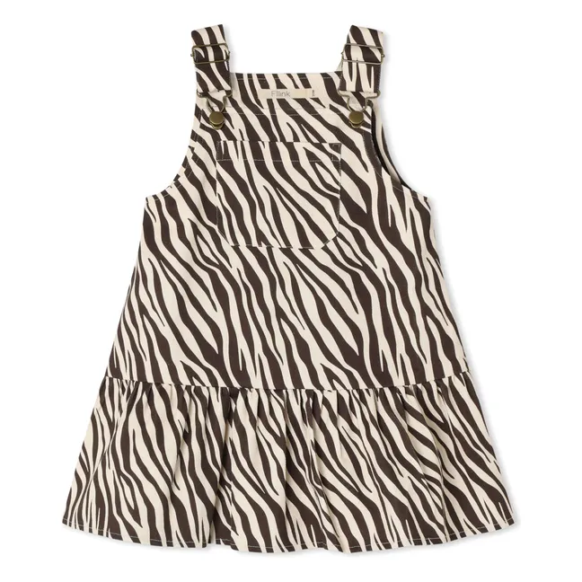 Vestido Duna Zebra | Negro