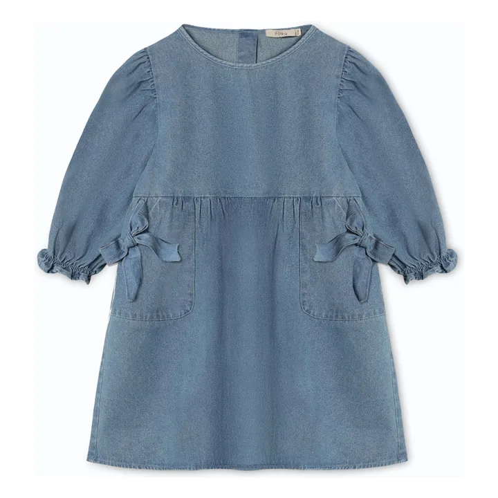 Robe Denim Donny | Bleu Clair- Image produit n°0
