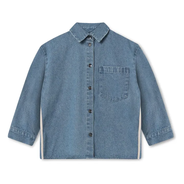 Chemise Denim Donny | Bleu Clair- Image produit n°0