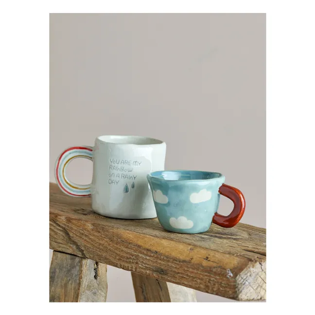 Ceramic mug Nini Nuage | Light blue