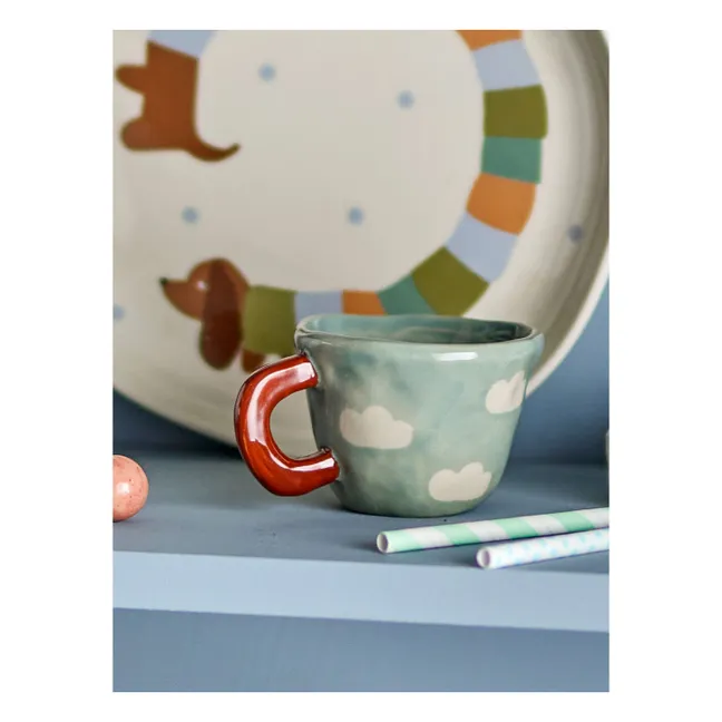 Tasse en céramique Nini Nuage | Bleu ciel