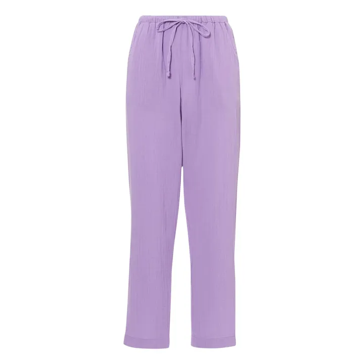 Xirena Brinkley Cotton Gauze Pants Lilac Smallable