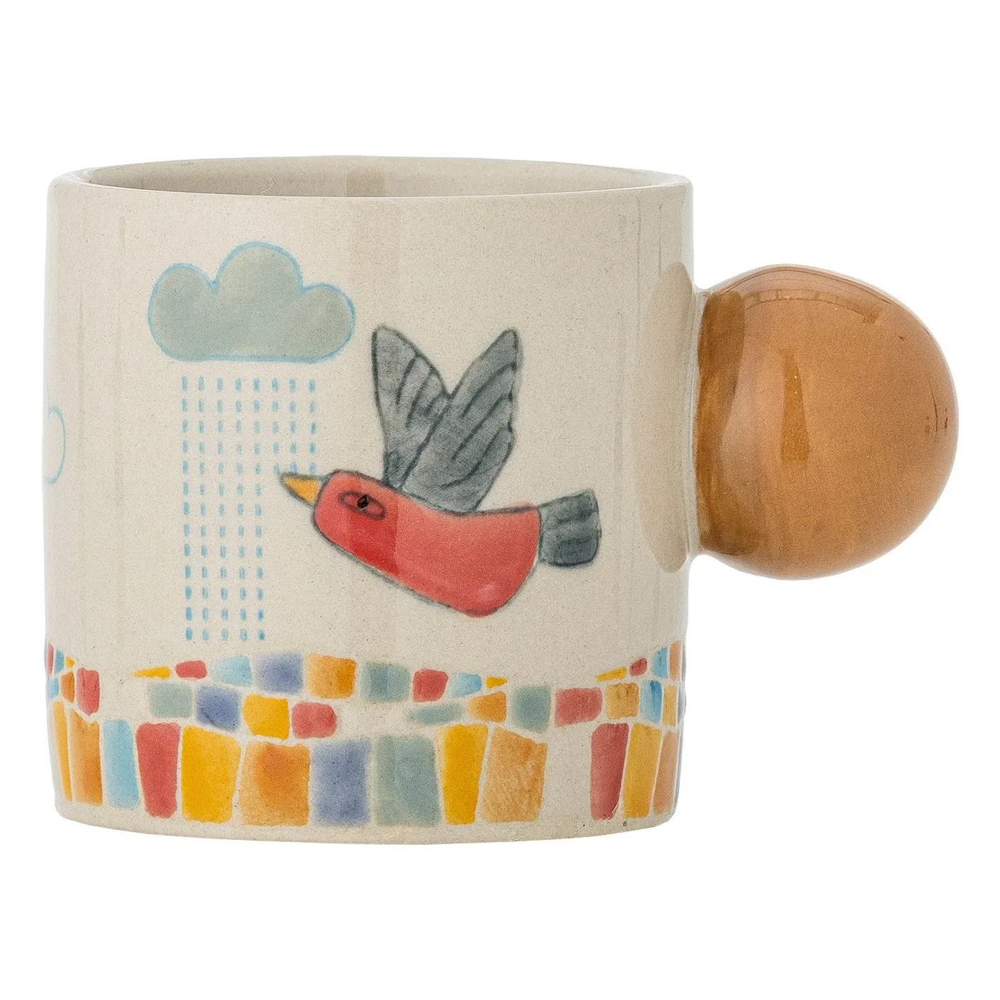 Bloomingville Mini Multicoloured Colorine Stoneware Mug