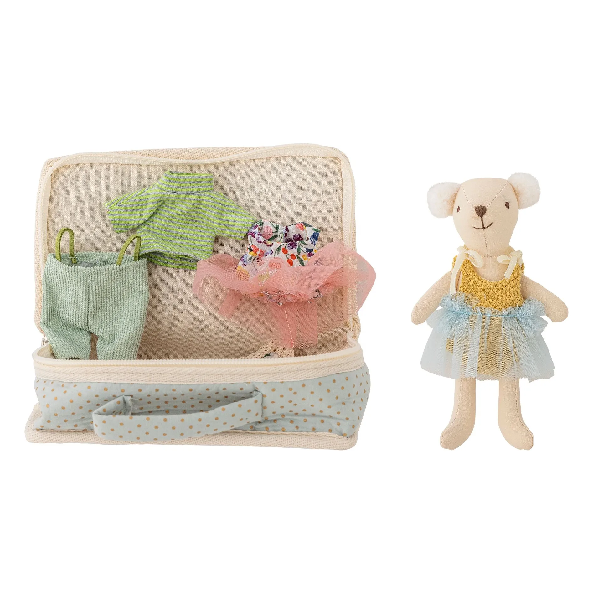 Bloomingville Mini Multicoloured Lara Doll And Accessories
