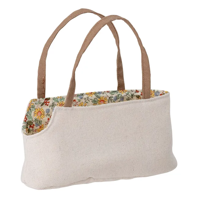 Chien Hilena et son panier