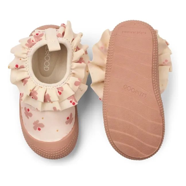 Chaussures d'Eau Volants Sanjia Papillons | Ecru