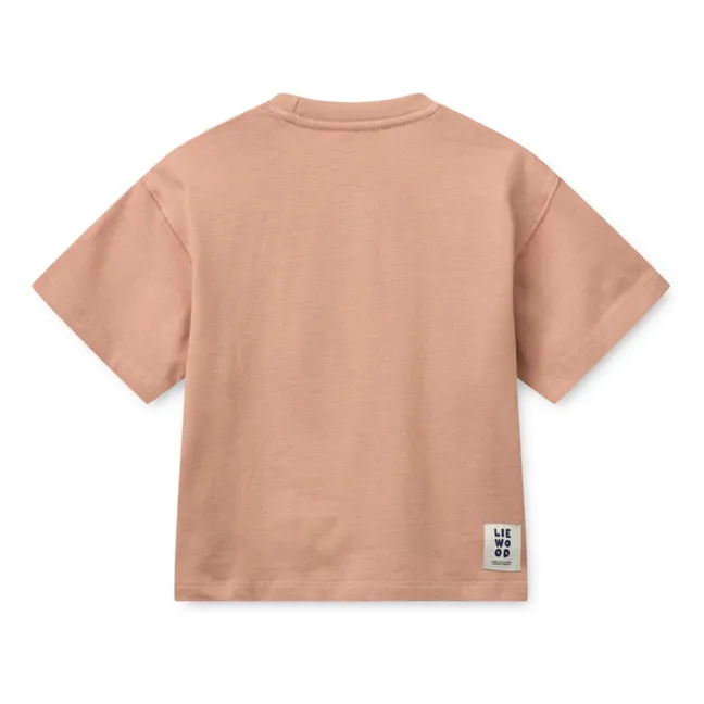 T-Shirt Tyler Herzen Bio-Baumwolle | Rosa