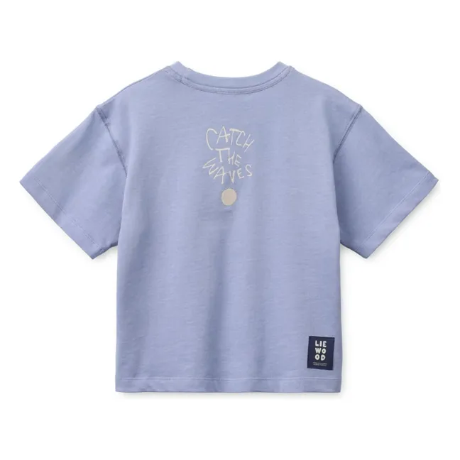 Tyler Surf Organic Cotton T-shirt | Lavender