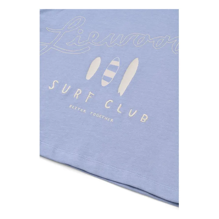 Camiseta de algodón orgánico Tyler Surf | Lavanda- Imagen del producto n°1