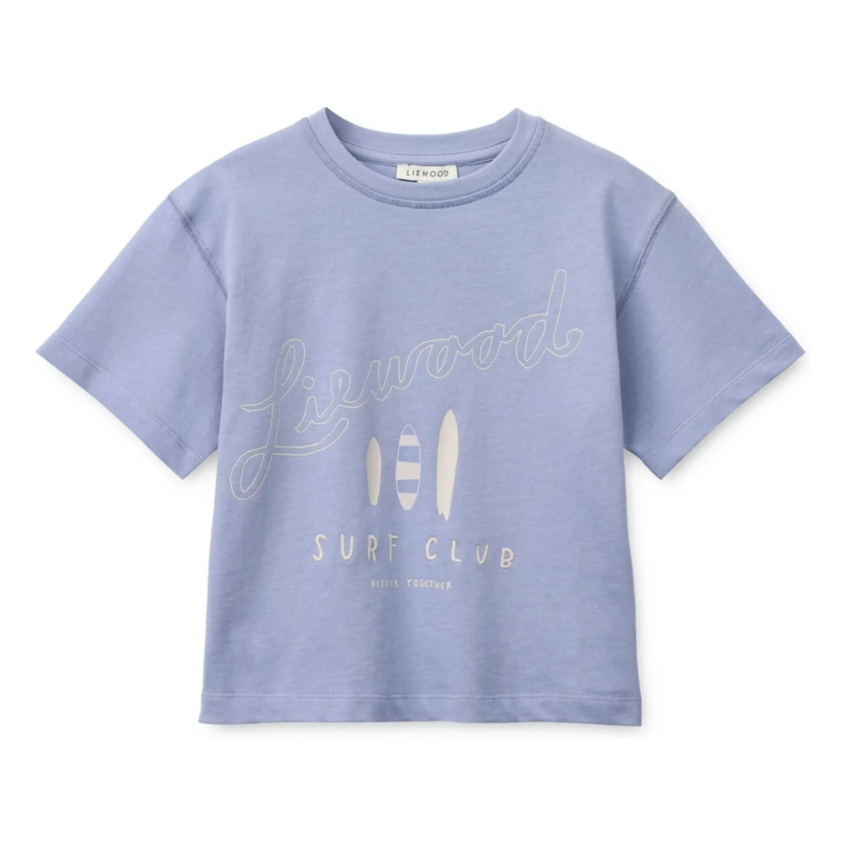Liewood Lavender Tyler Surf Organic Cotton T-Shirt
