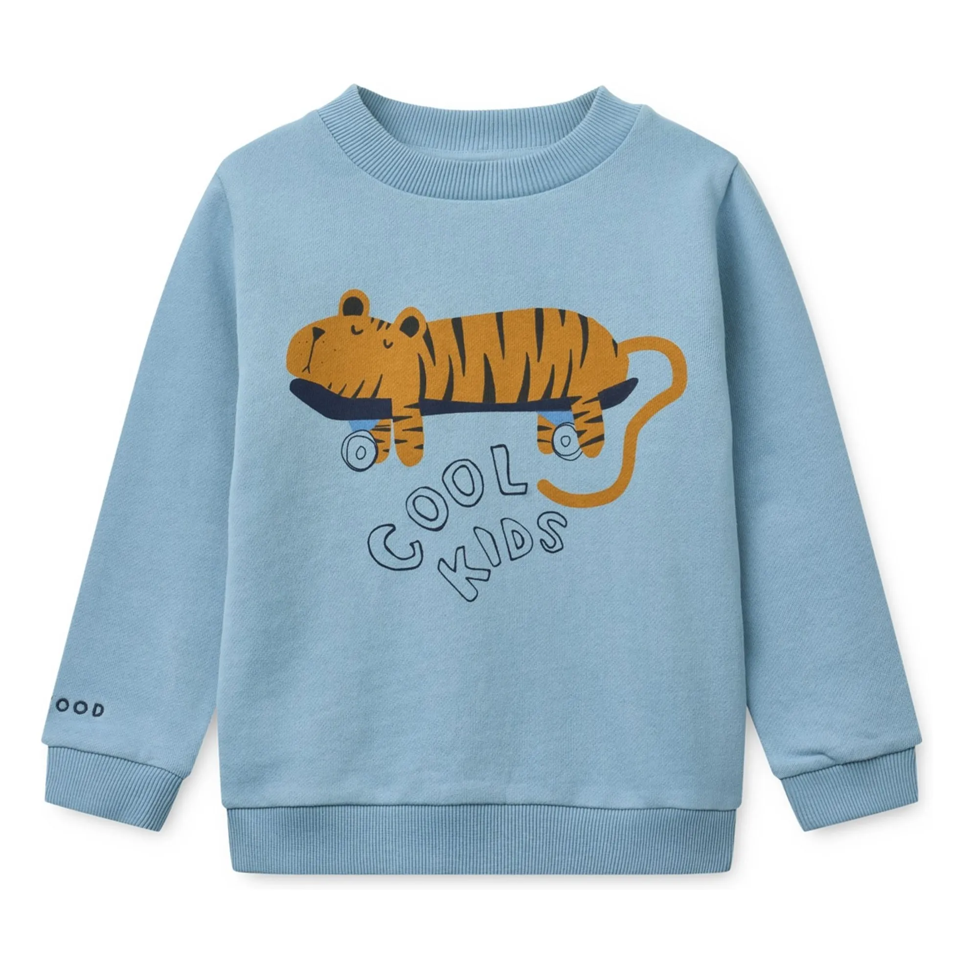 Liewood Blue Thora Tigre Organic Cotton Sweatshirt