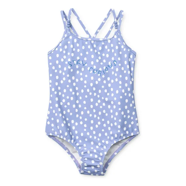 Bañador de fibra reciclada Suna Pois | Lavanda