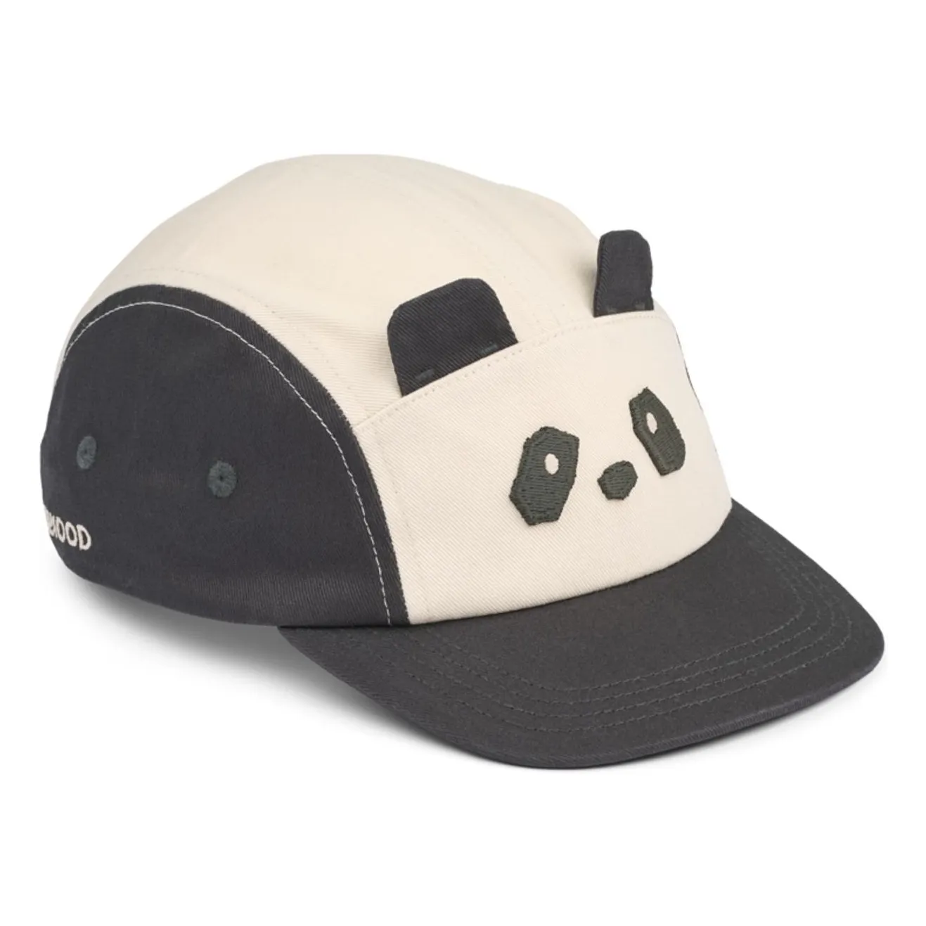 Liewood Beige Rory Panda Organic Cotton Cap