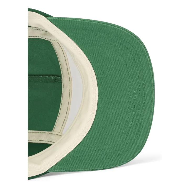 Rory Dinosaur organic cotton cap | Green- Product image n°2