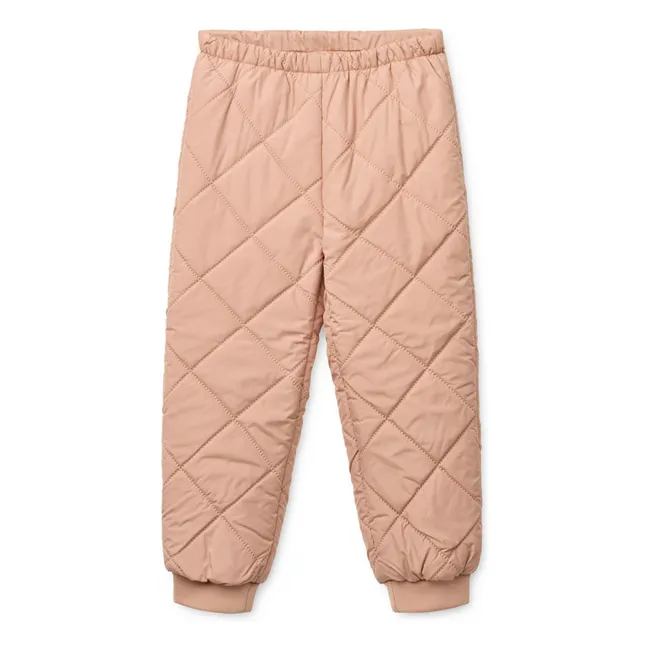 Ensemble Thermique Zella Papillons Fibres Recyclées | Rose pâle