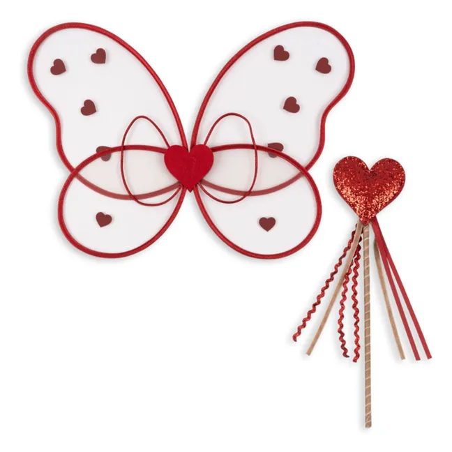 Heart fairy disguise | Red