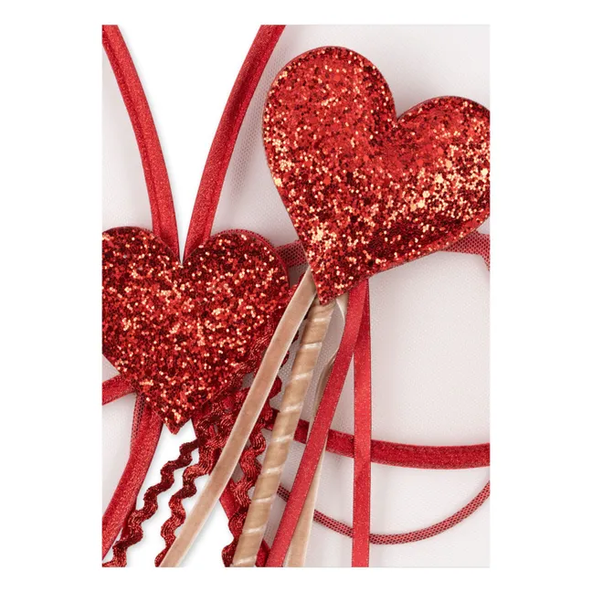 Travestimento da fata del cuore | Rosso