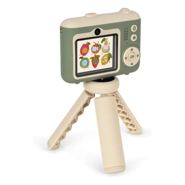 Lemon camera and tripod | Olive