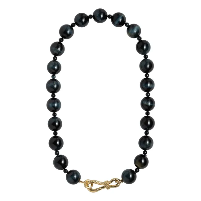 Le Bleu necklace | Dark Blue