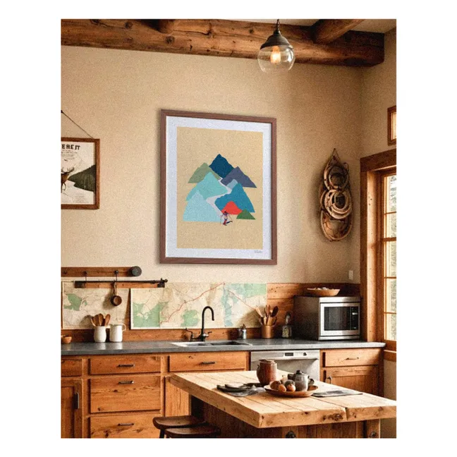 Affiche Mountain n°8 Slope - Édition Limitée