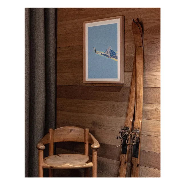 Affiche Mountain n°3 The Eagle - Édition Limitée | Bleu