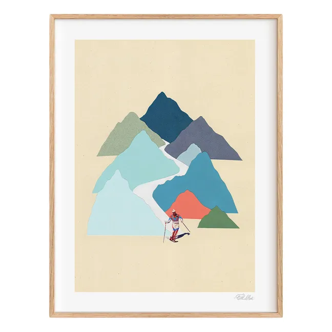 Affiche Mountain n°8 Slope - Édition Limitée