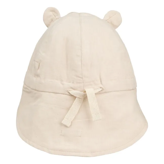 Gorm Panda cap Linen and organic cotton | Ecru