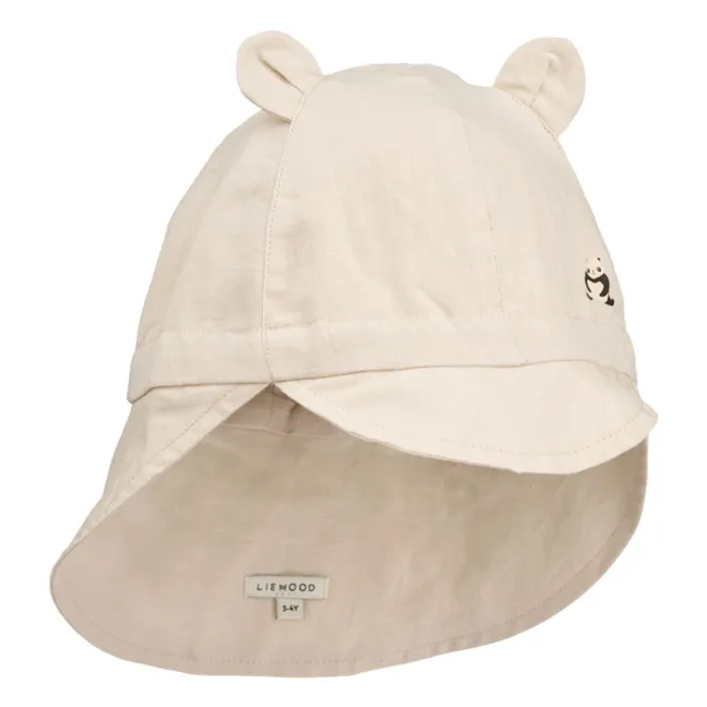 Casquette Gorm Panda Lin et Coton Bio | Ecru