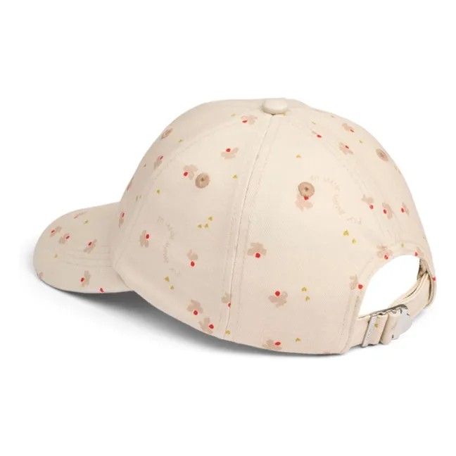 Gorra Danny Butterflies de algodón orgánico | Marfil