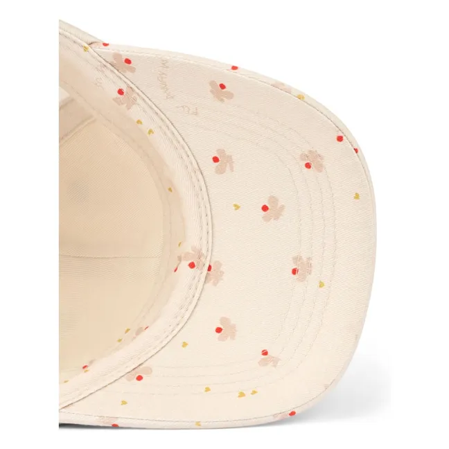 Cappello Danny Butterflies in cotone biologico | Avorio