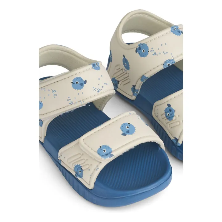 Sandalias Blumer Globe Fish | Azul- Imagen del producto n°2