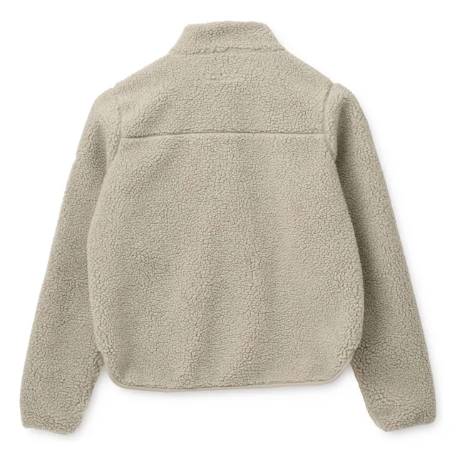 Nelson Recycled Fiber Sherpa Jacket | Oatmeal