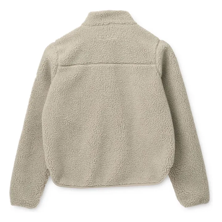 Veste Façon Sherpa Nelson Fibres Recyclées | Grège- Image produit n°3