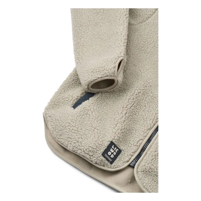 Nelson Recycled Fiber Sherpa Jacket | Oatmeal