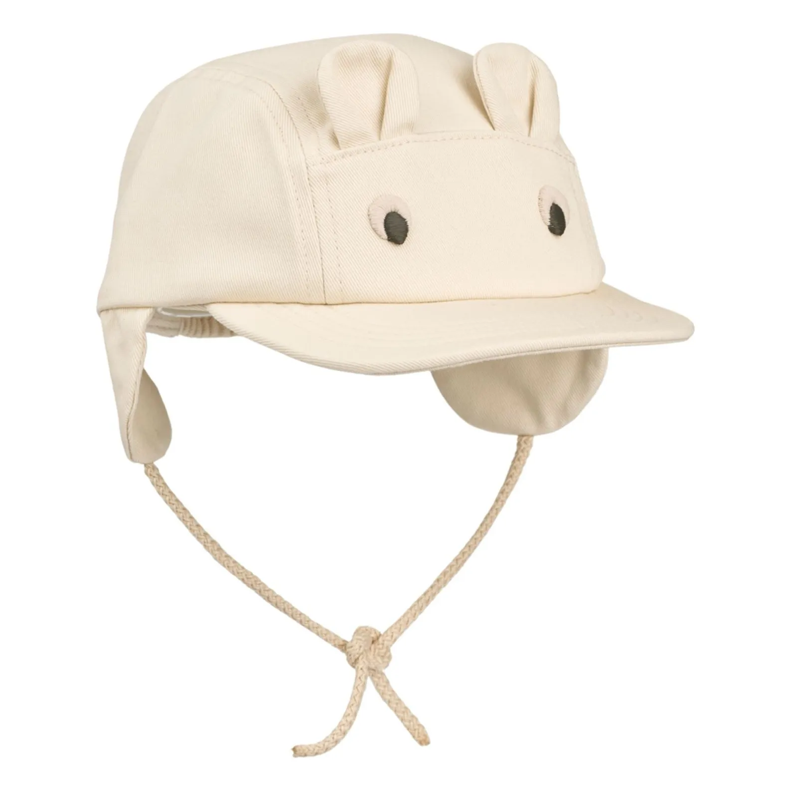 Liewood Ecru Organic Cotton Opal Ear Cap