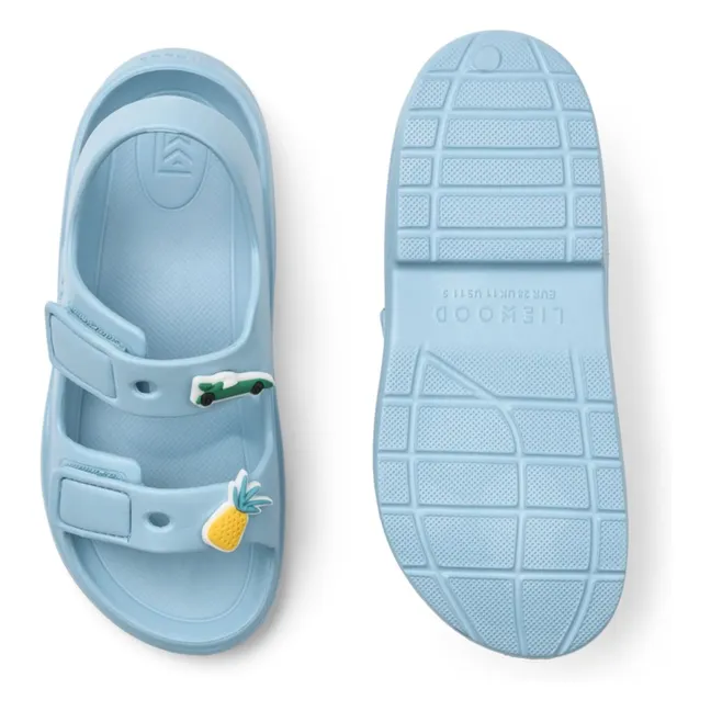 Sandales Lilo Charms | Bleu