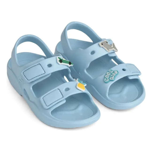 Sandales Lilo Charms | Bleu