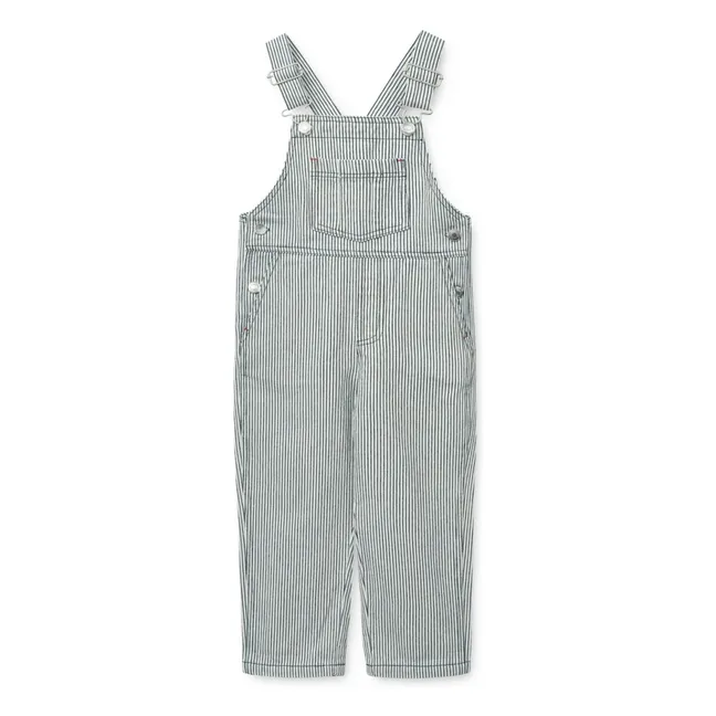 Salopette Denim Delani Rayée | Bleu marine