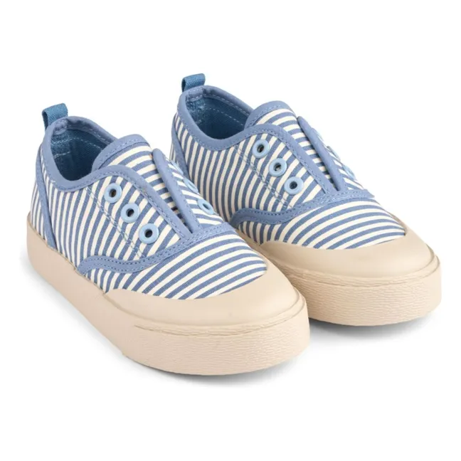 Baskets Danilo Rayées | Bleu