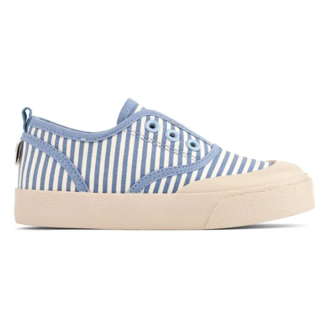 Zapatillas de rayas Danilo | Azul